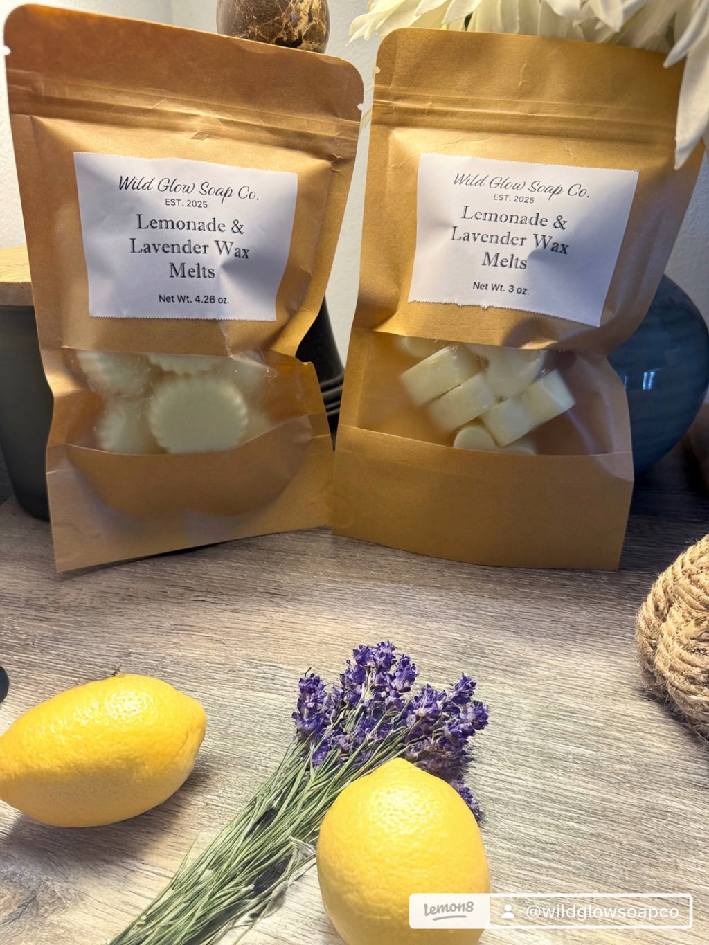 Lemonade & Lavender Wax Melts - 10 pack