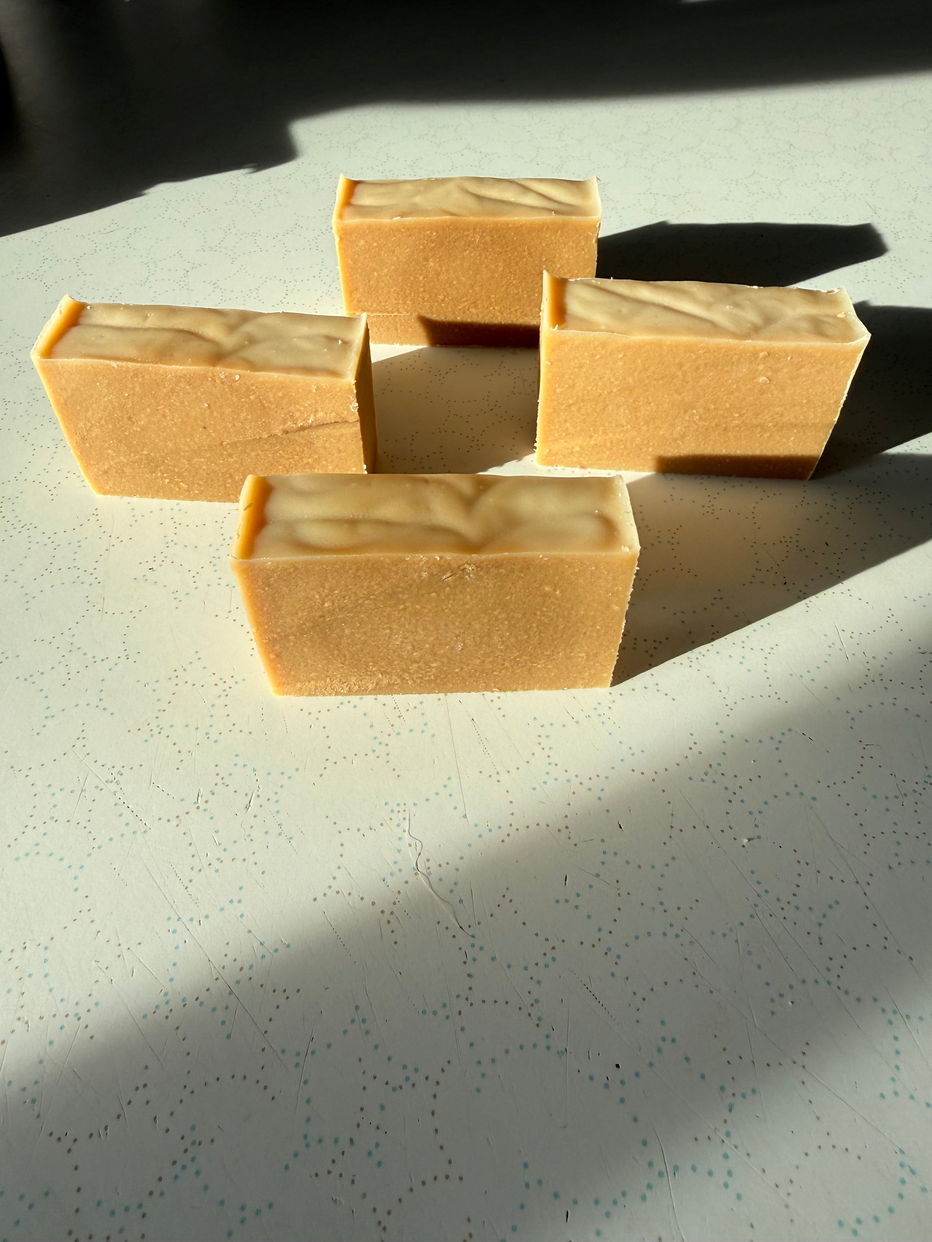 Milk & Honey w/ Tallow Soap - Unscented w/ Goat’s Milk and Organic Oils