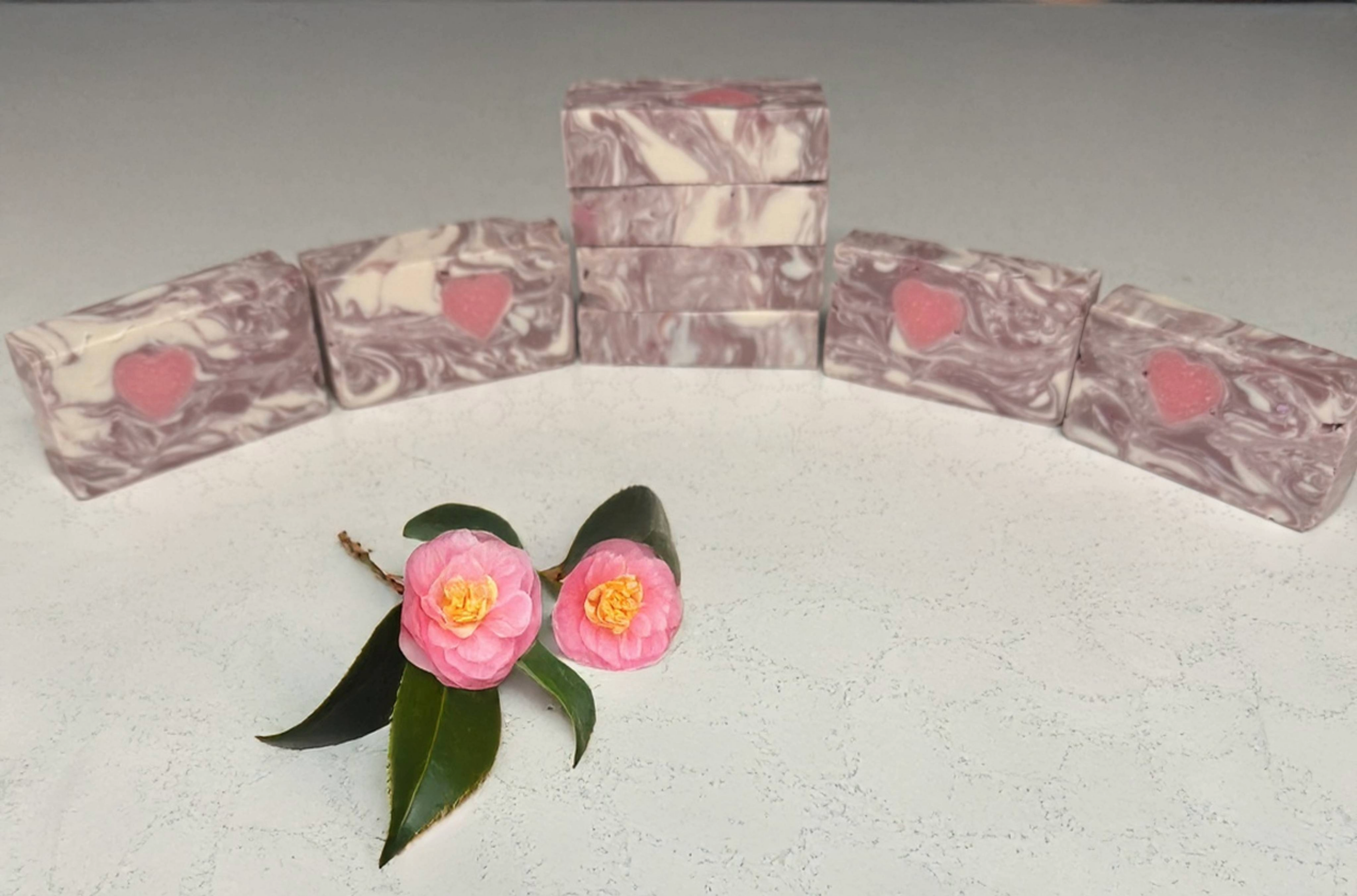 Premium Handcrafted Sweet Camellia Tallow Soap Bar -Limited Edition-