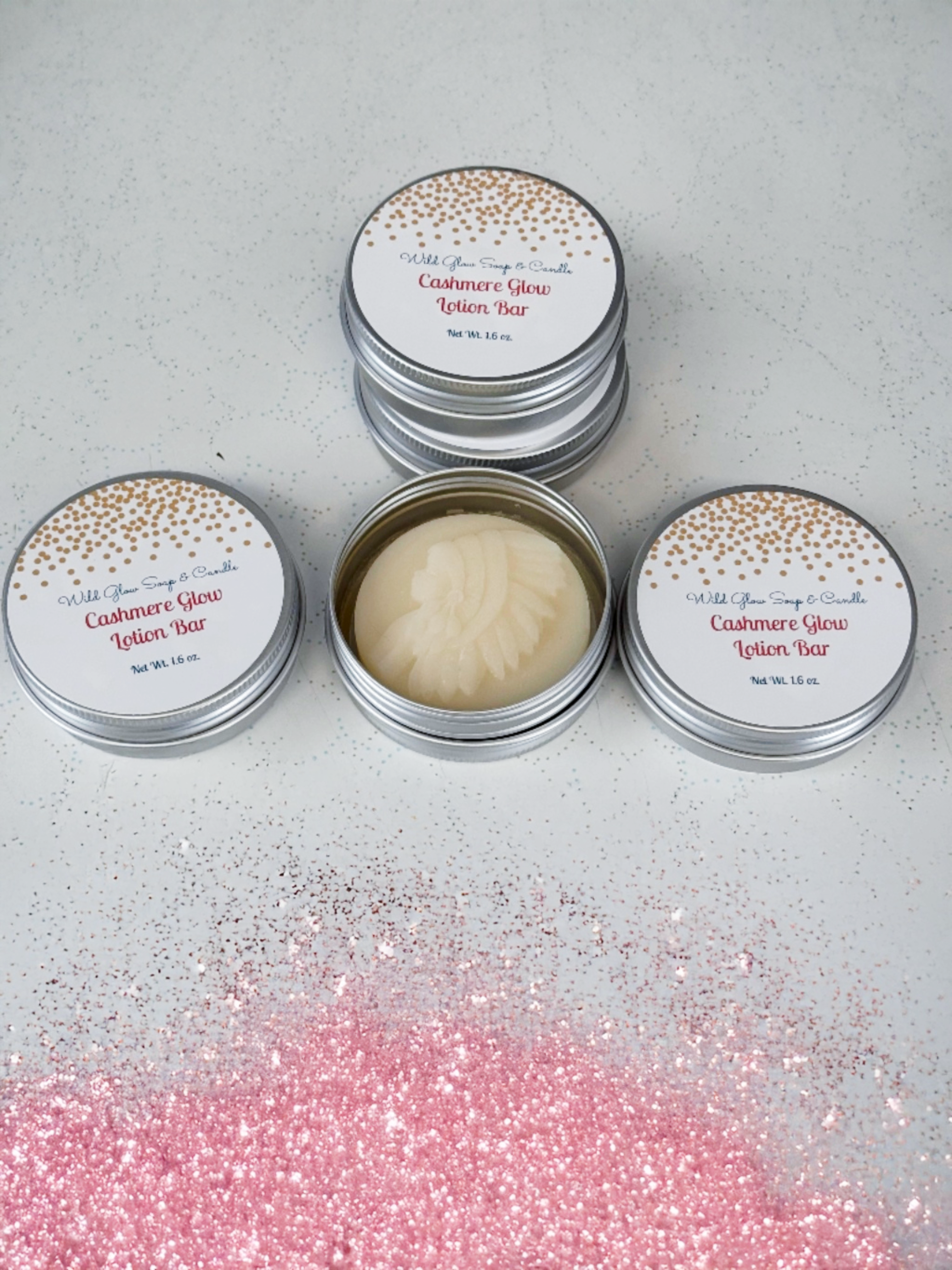 Handmade Cashmere Glow Solid Tallow Lotion Bar w/ Organic Oils